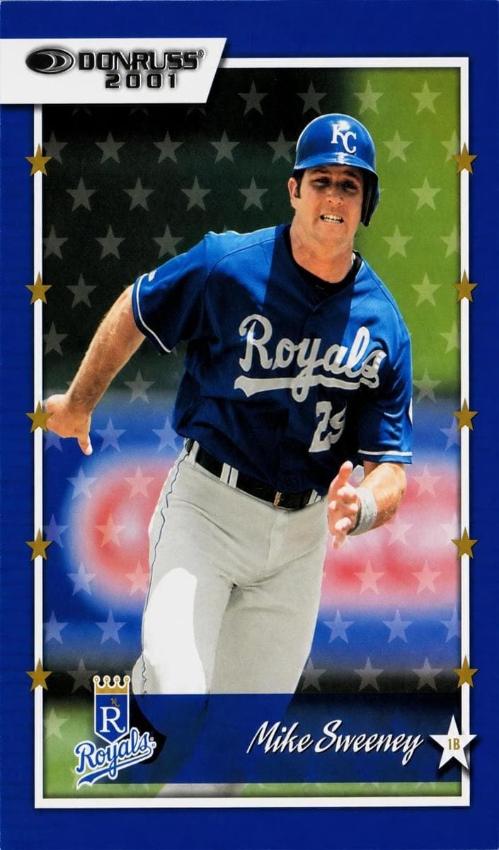 Mike Sweeney 2001 panini Donruss