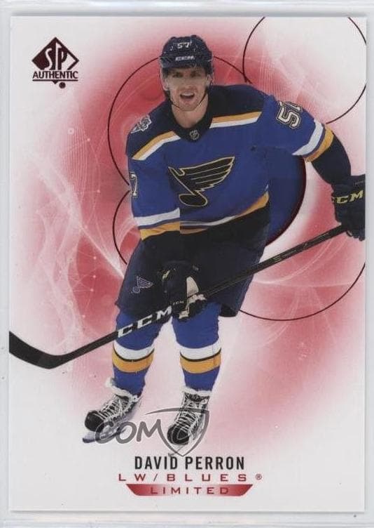 David Perron 2020 unknown SP Authentic