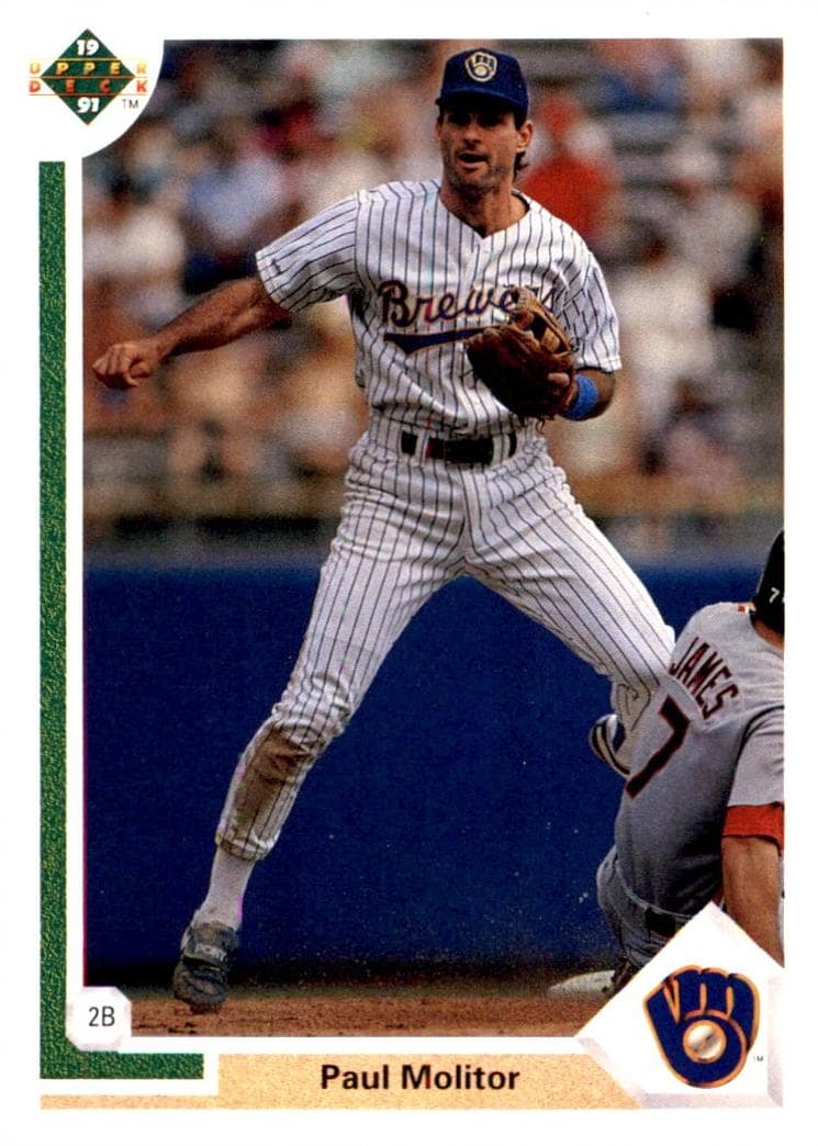 Paul Molitor 1991 upper-deck Upper Deck