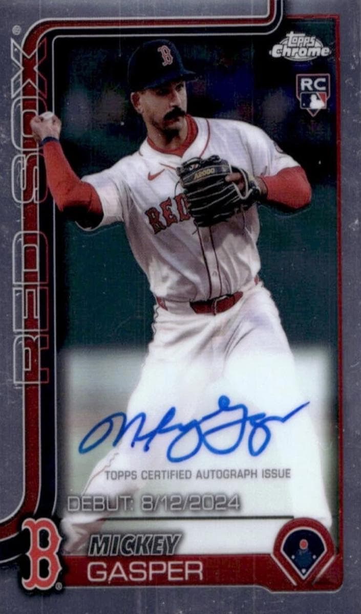 Mickey Gasper trading card