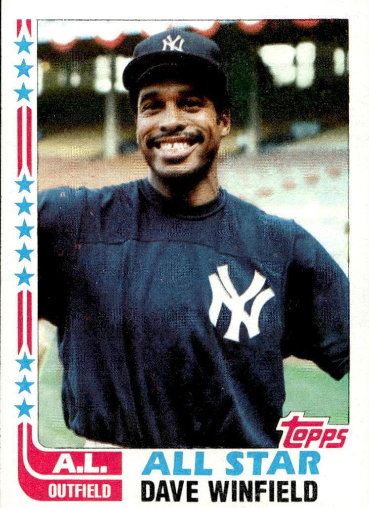 Dave Winfield 1982 topps Topps