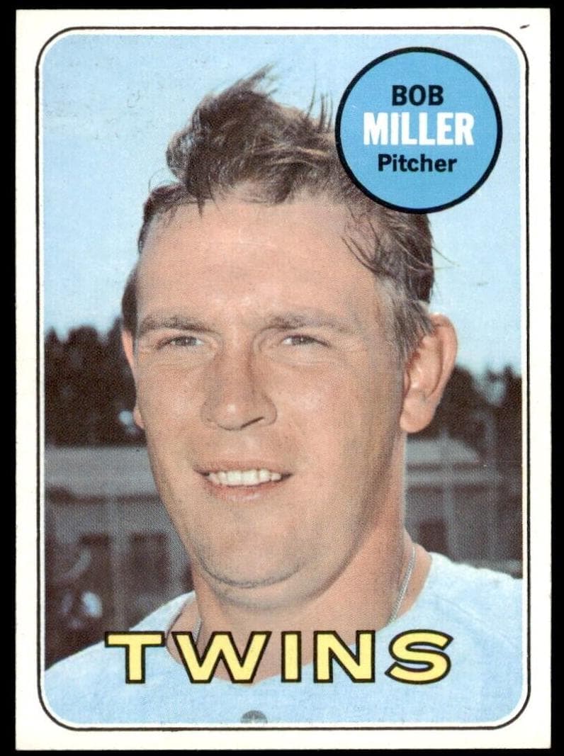 Bob Miller 1969 topps Topps
