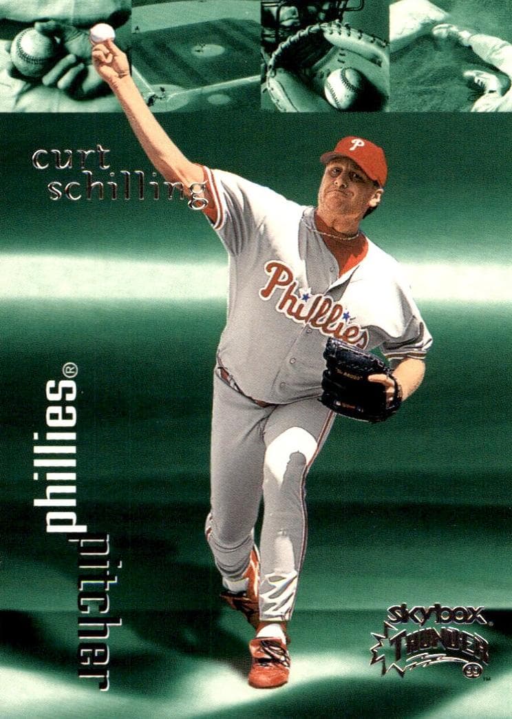 Curt Schilling 1999 fleer SkyBox Thunder