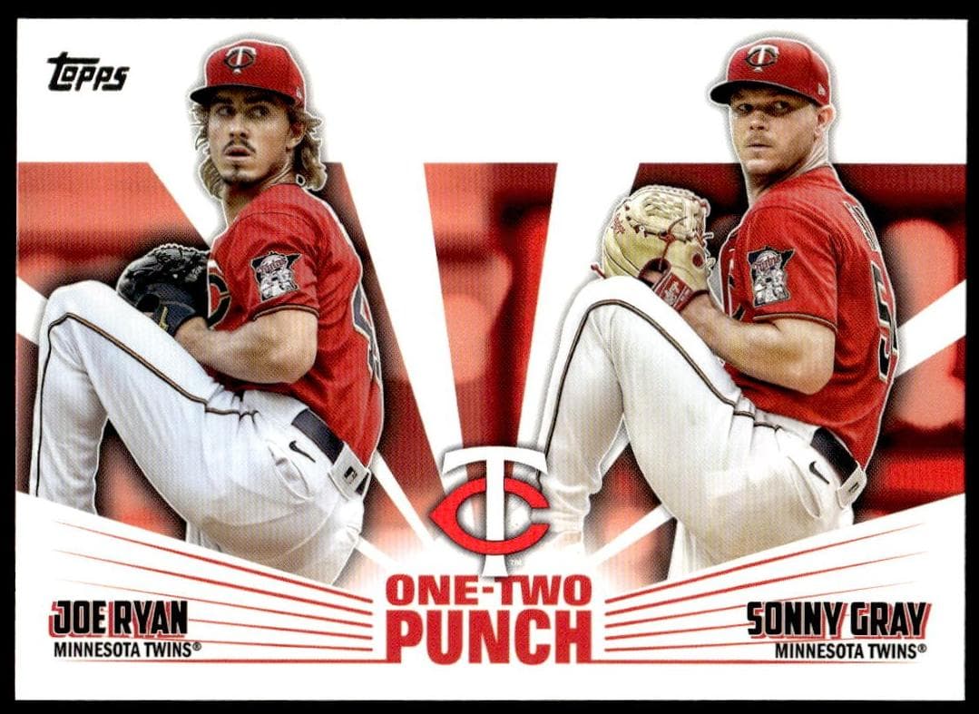 Joe Ryan / Sonny Gray trading card