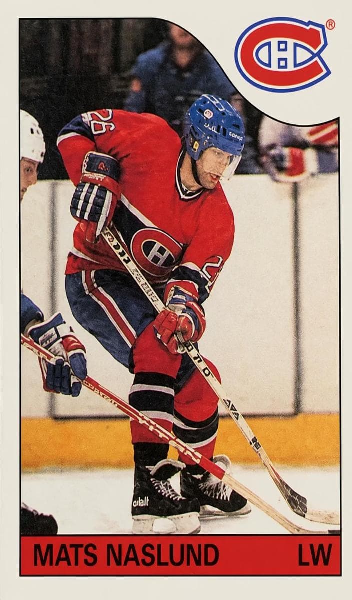 Mats Naslund 1985 topps Topps