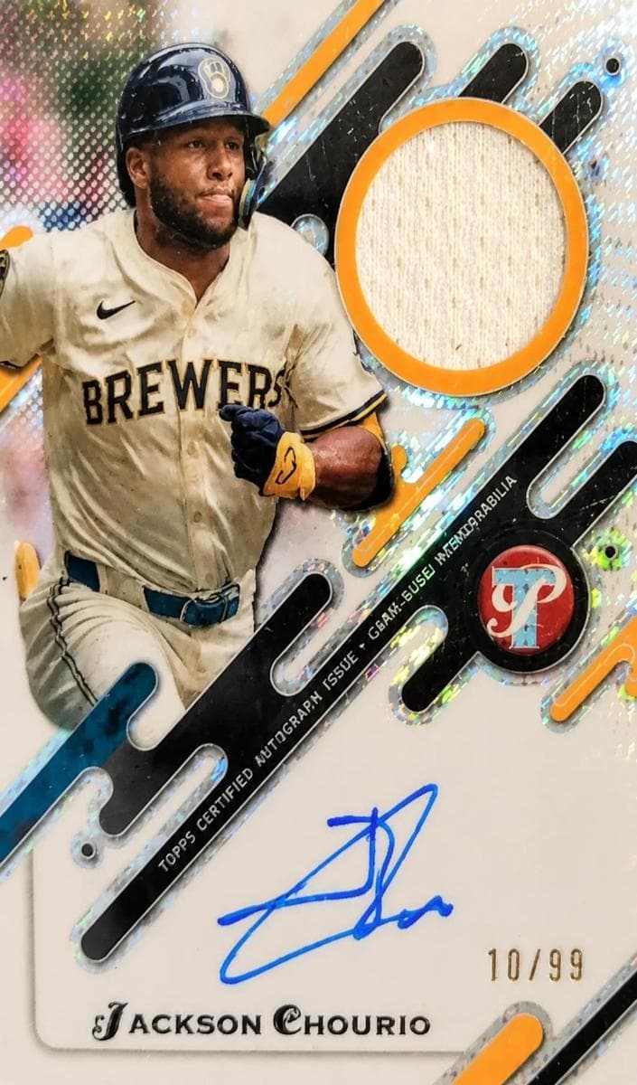 Jackson Chourio 2025 topps Topps Pristine