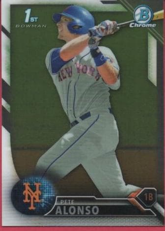Pete Alonso 2016 bowman Bowman Draft