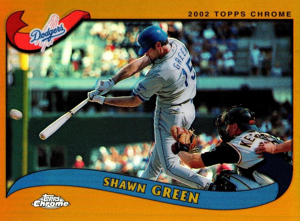 Shawn Green trading card