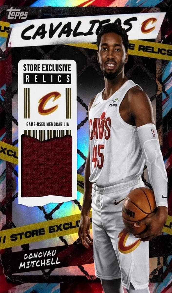 Donovan Mitchell 2025 topps Topps