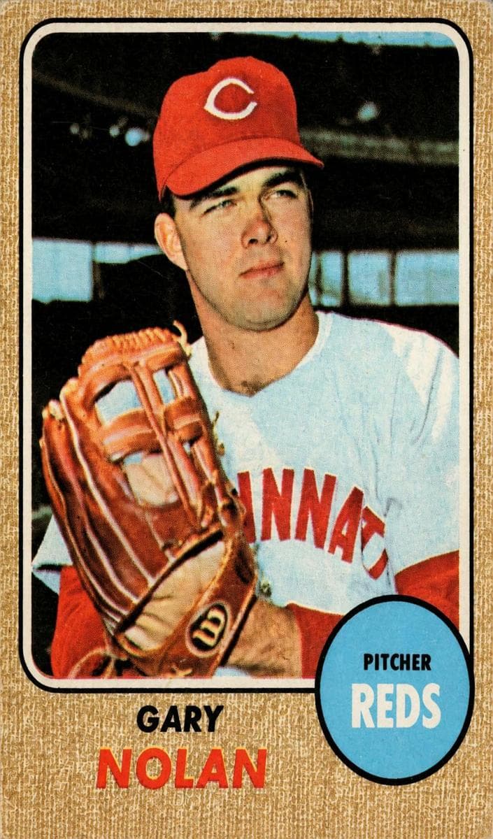 Gary Nolan 1968 topps O-Pee-Chee