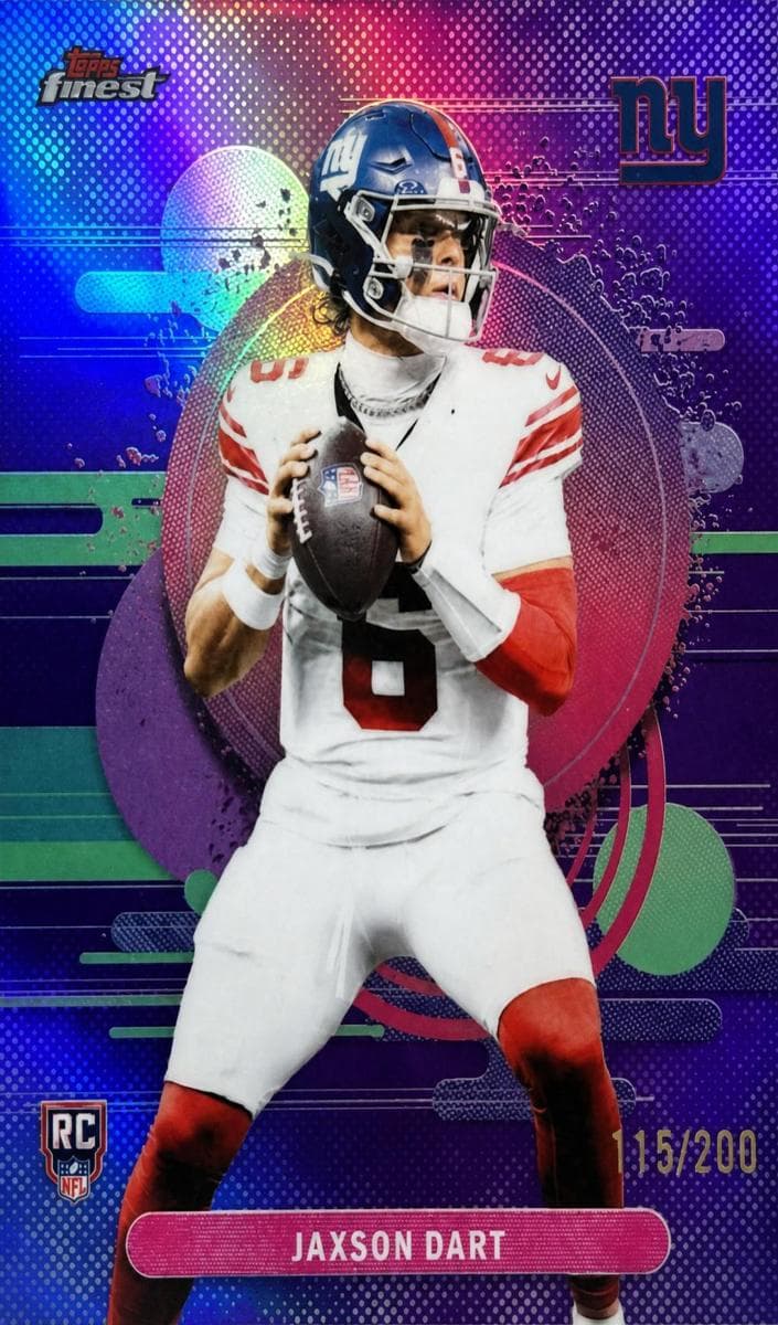 Jaxson Dart trading card