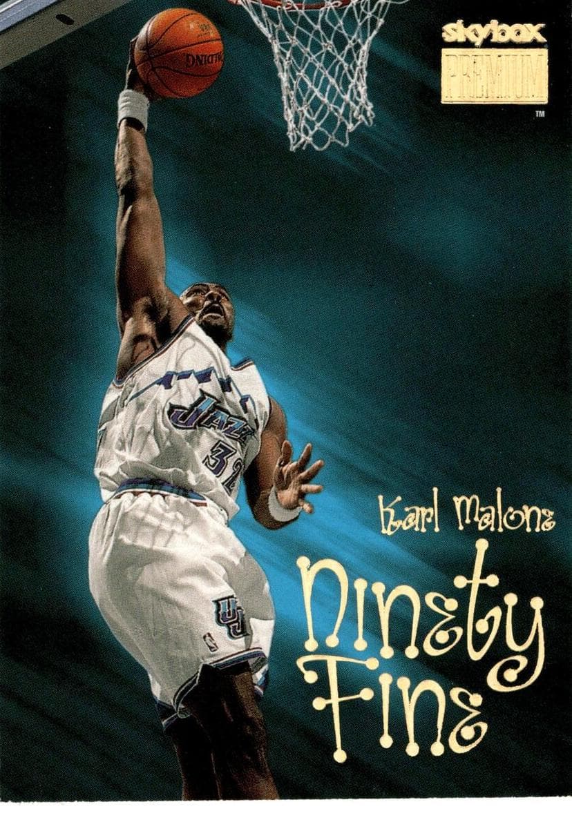 Karl Malone 1998 fleer SkyBox Premium