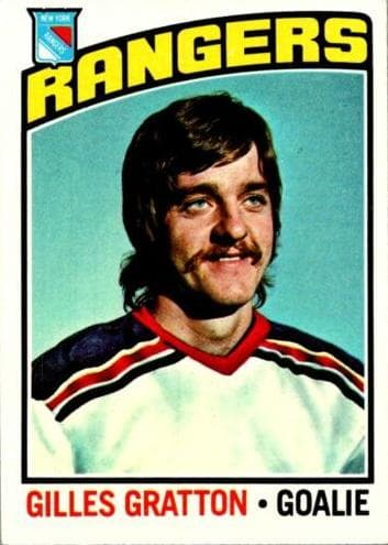 Gilles Gratton 1976 topps Topps