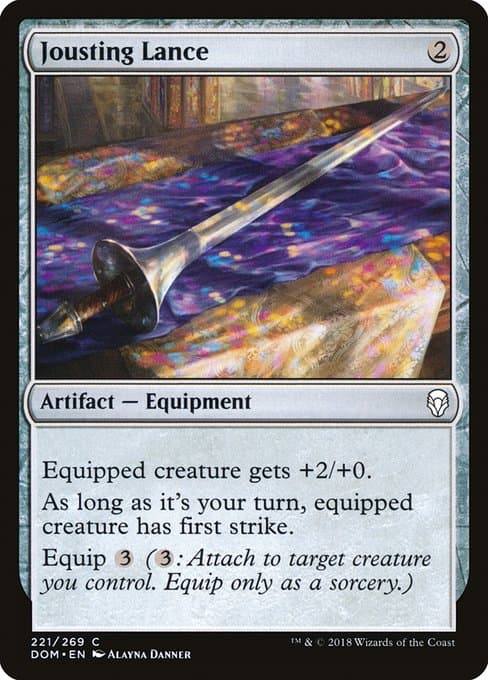 Jousting Lance 2018 Magic: The Gathering Dominaria