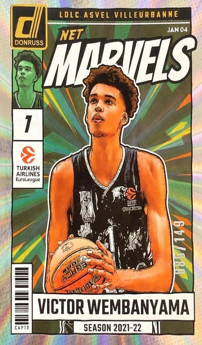 Victor Wembanyama 2024 panini Turkish Airlines Euroleague