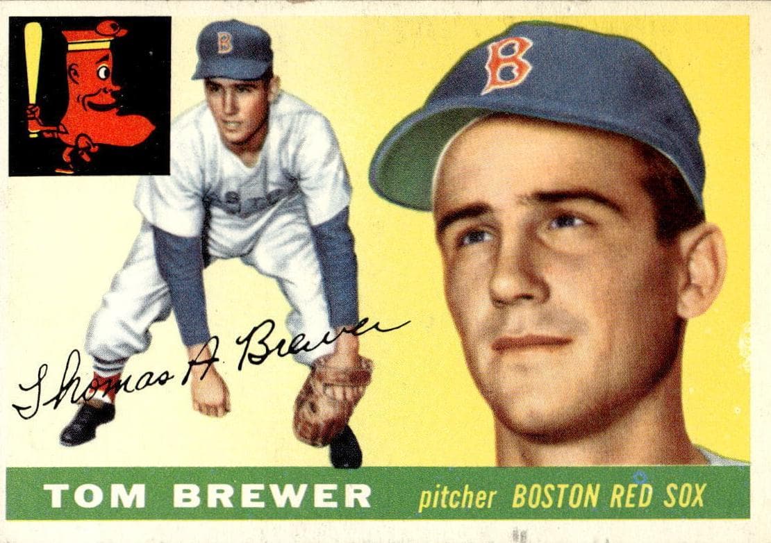 Tom Brewer 1955 topps Topps