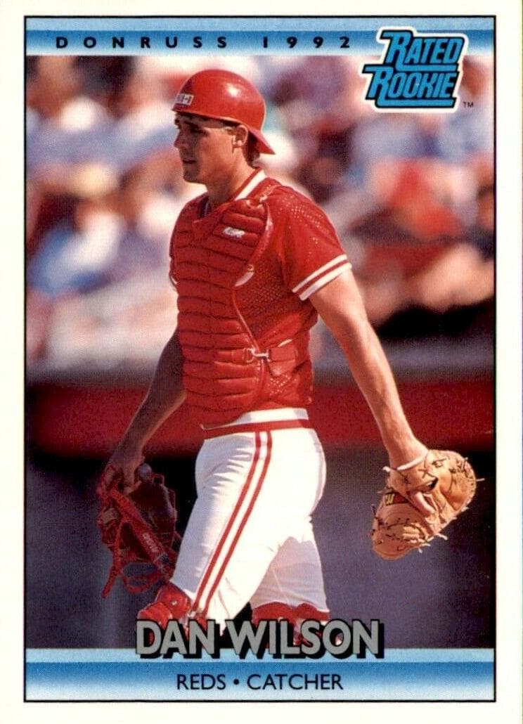Dan Wilson 1992 panini Donruss