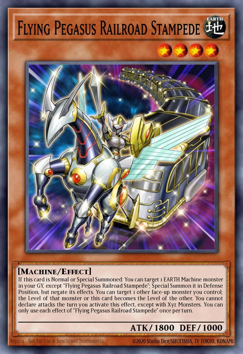 Flying Pegasus Railroad Stampede 2019 Yu-Gi-Oh!
