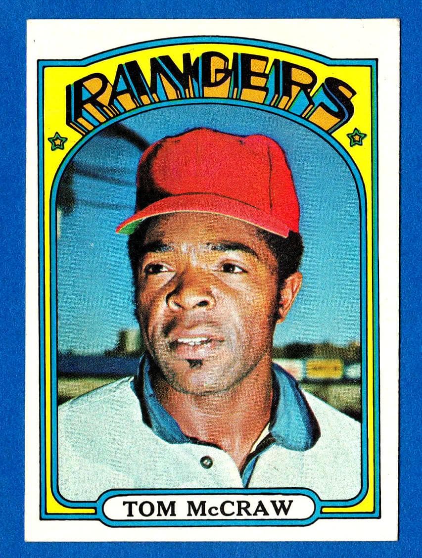 Tom McCraw 1972 topps Topps