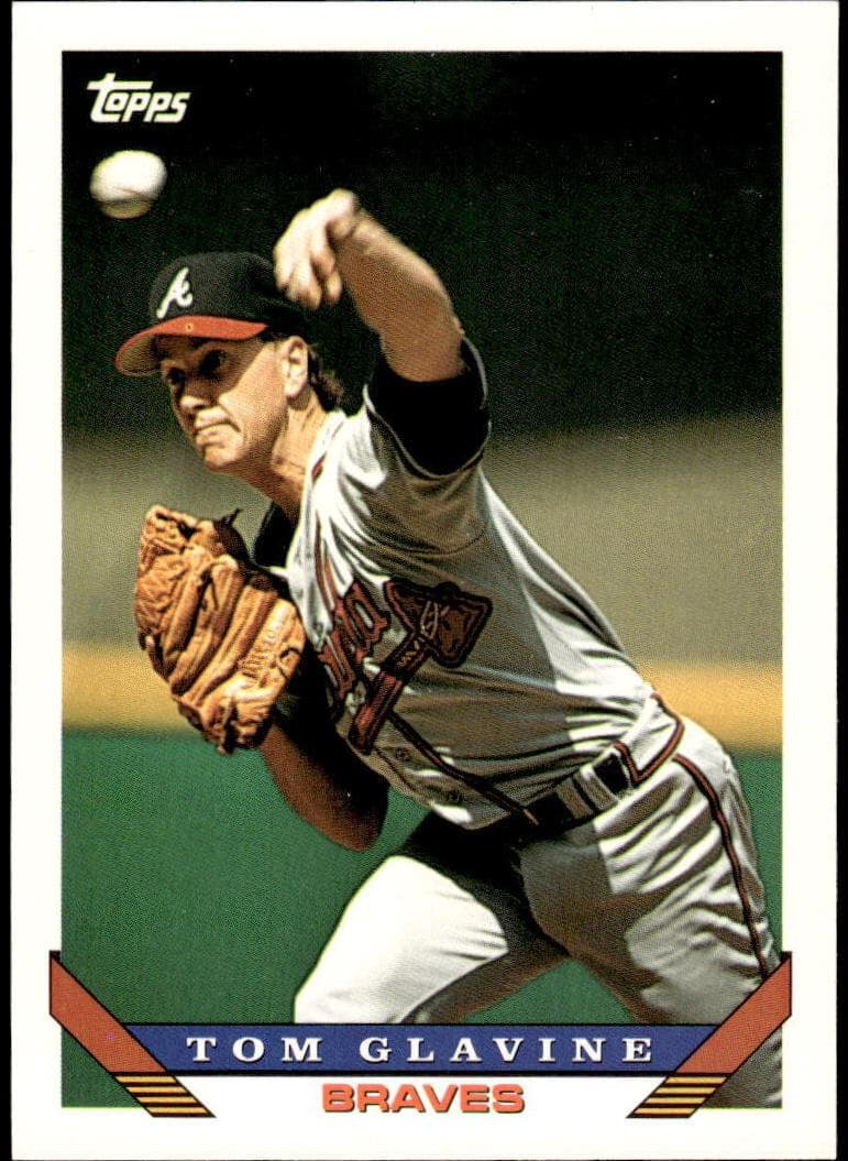 Tom Glavine 1993 topps Topps