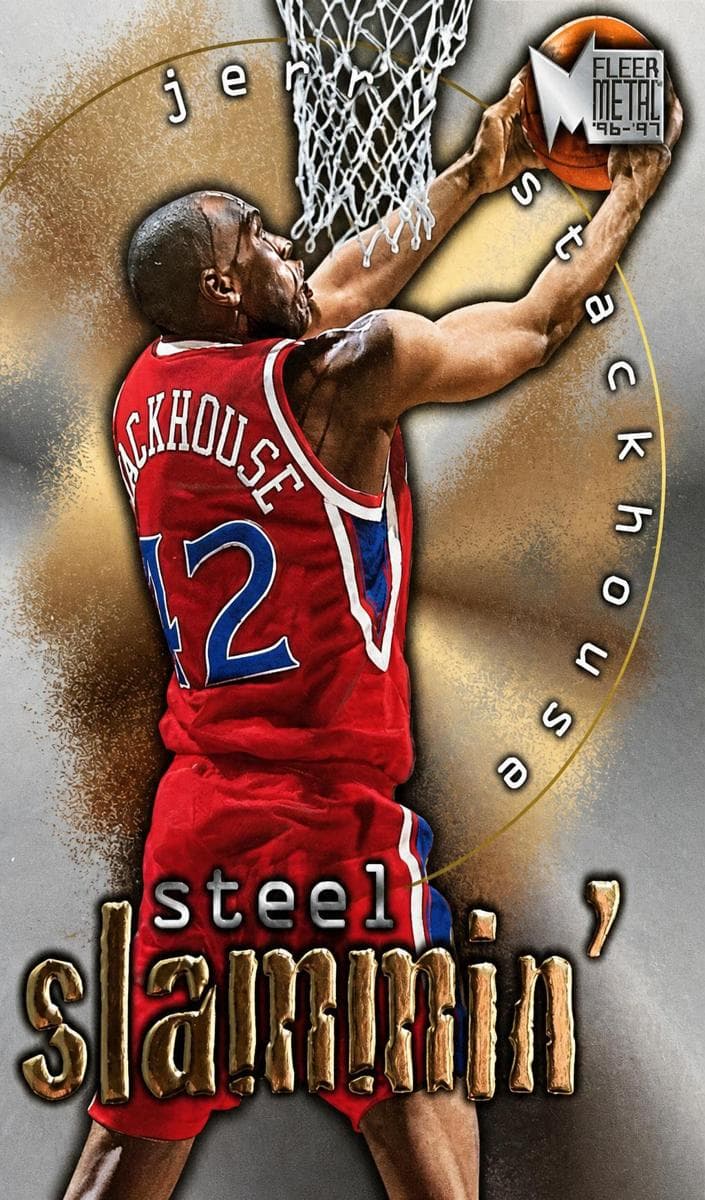 Jerry Stackhouse 1996 fleer