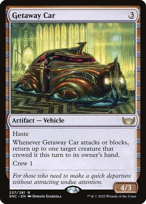 Getaway Car 2022 Magic: The Gathering Streets of New Capenna