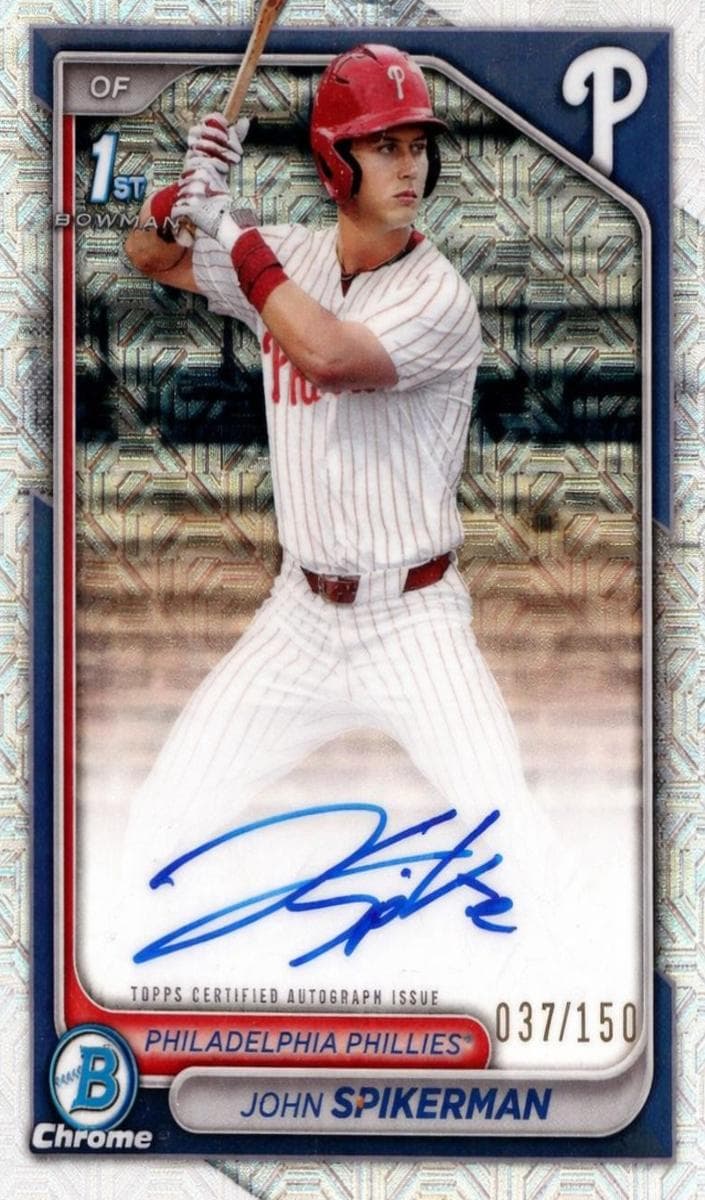 John Spikerman trading card