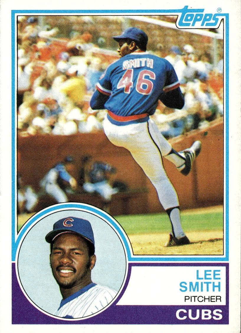Lee Smith 1983 topps Topps
