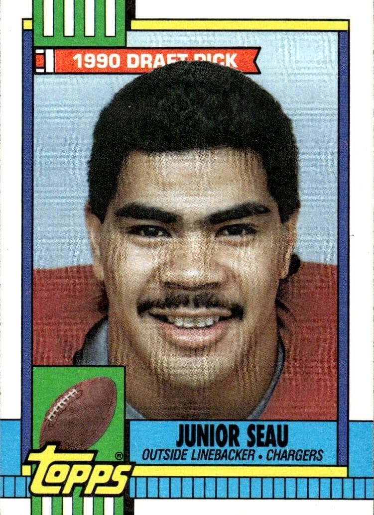 Junior Seau trading card