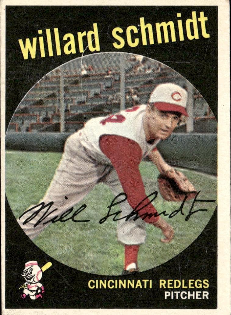 Willard Schmidt 1959 topps Topps