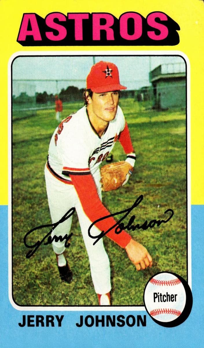 Jerry Johnson 1975 topps Topps