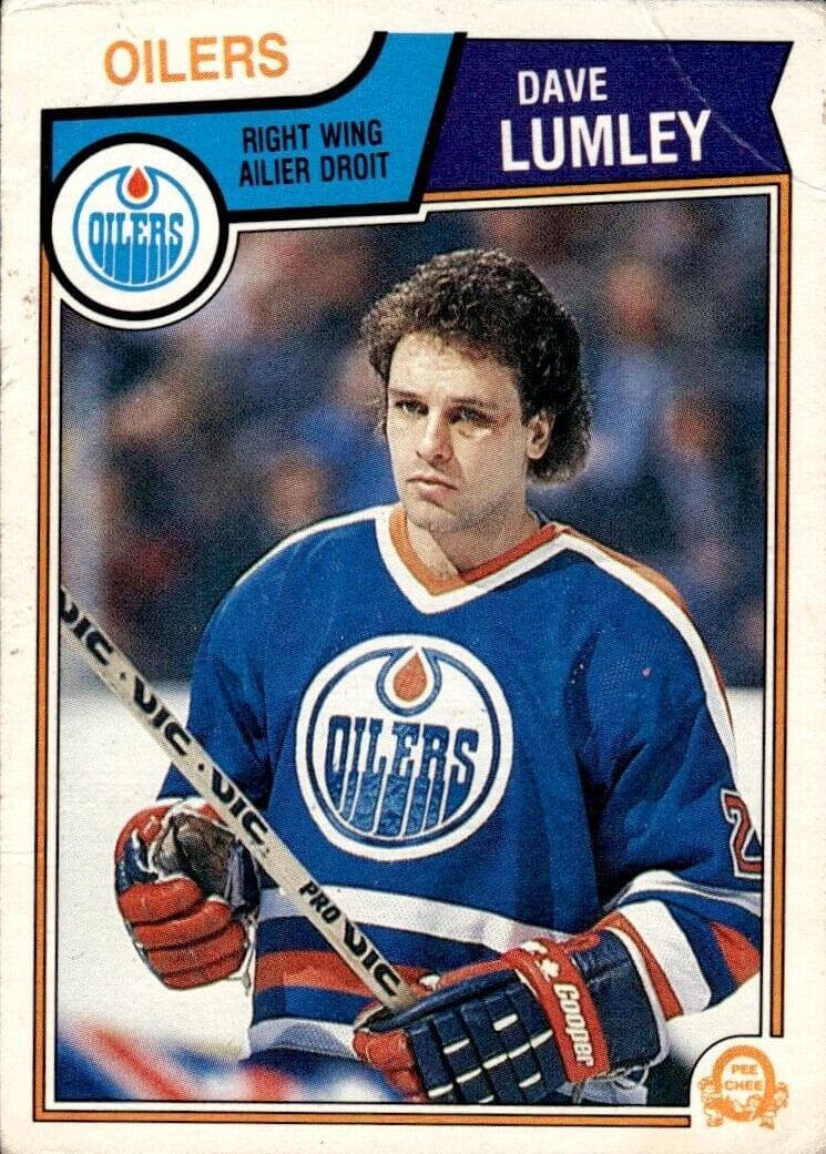 Dave Lumley trading card