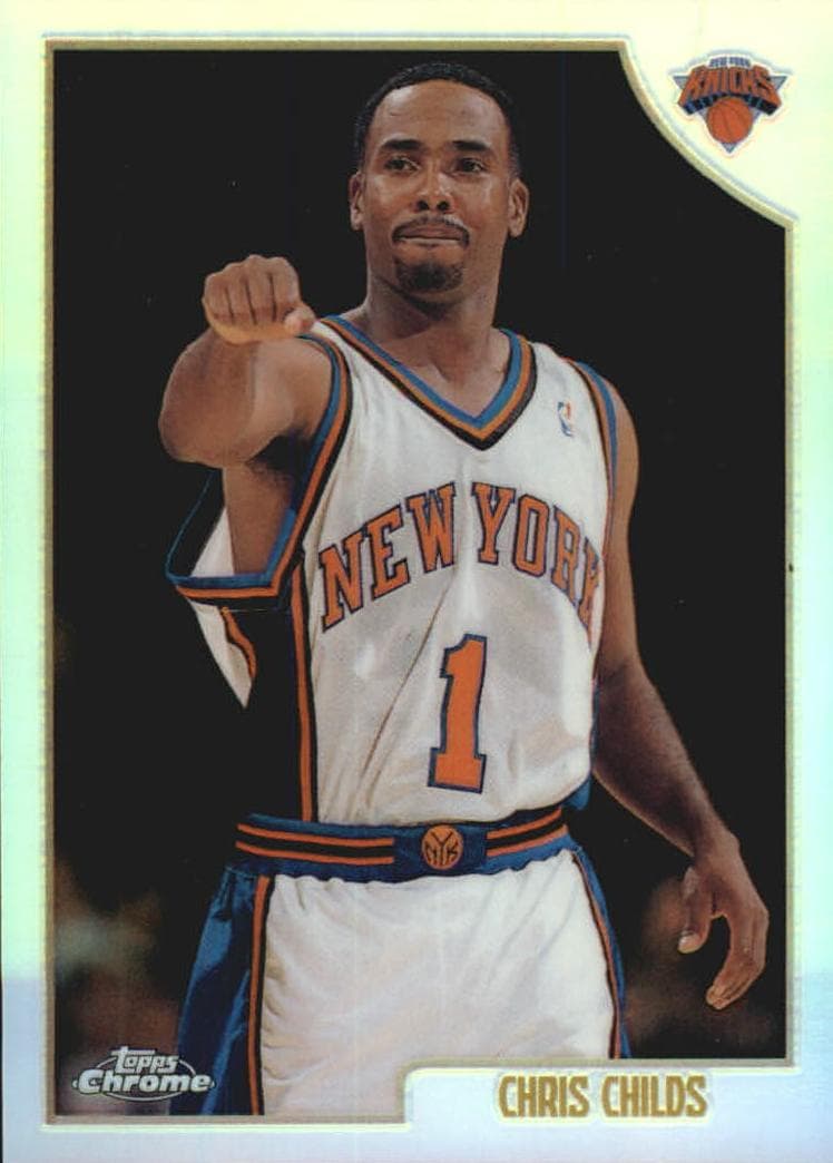 Chris Childs 1998 topps Topps Chrome