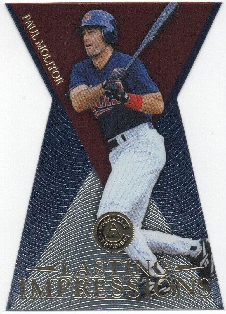 Paul Molitor 1997 panini Pinnacle Certified