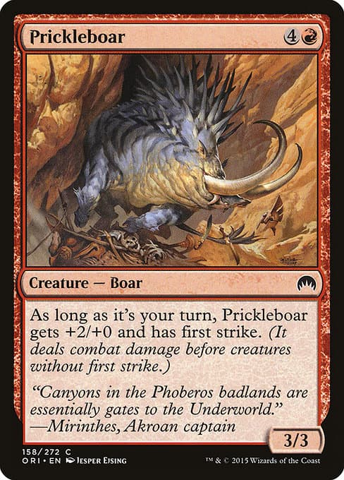 Prickleboar #158
