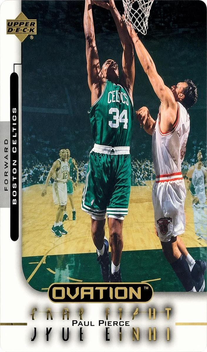 Paul Pierce 1999 upper-deck Ovation