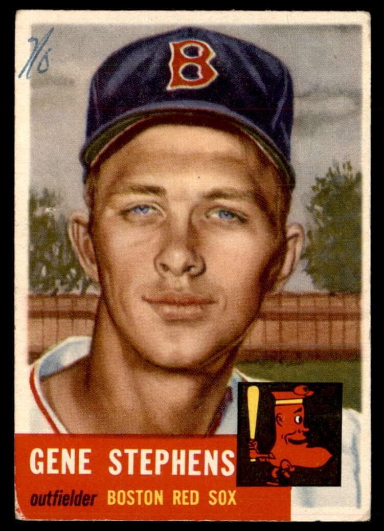 Gene Stephens 1953 topps Topps