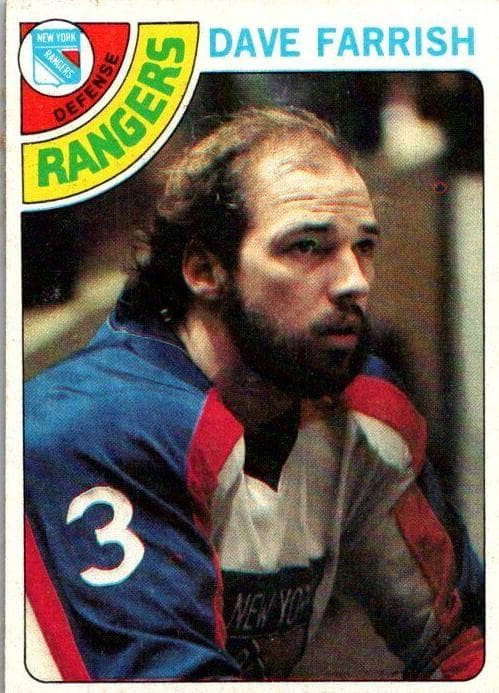 Dave Farrish 1978 topps Topps
