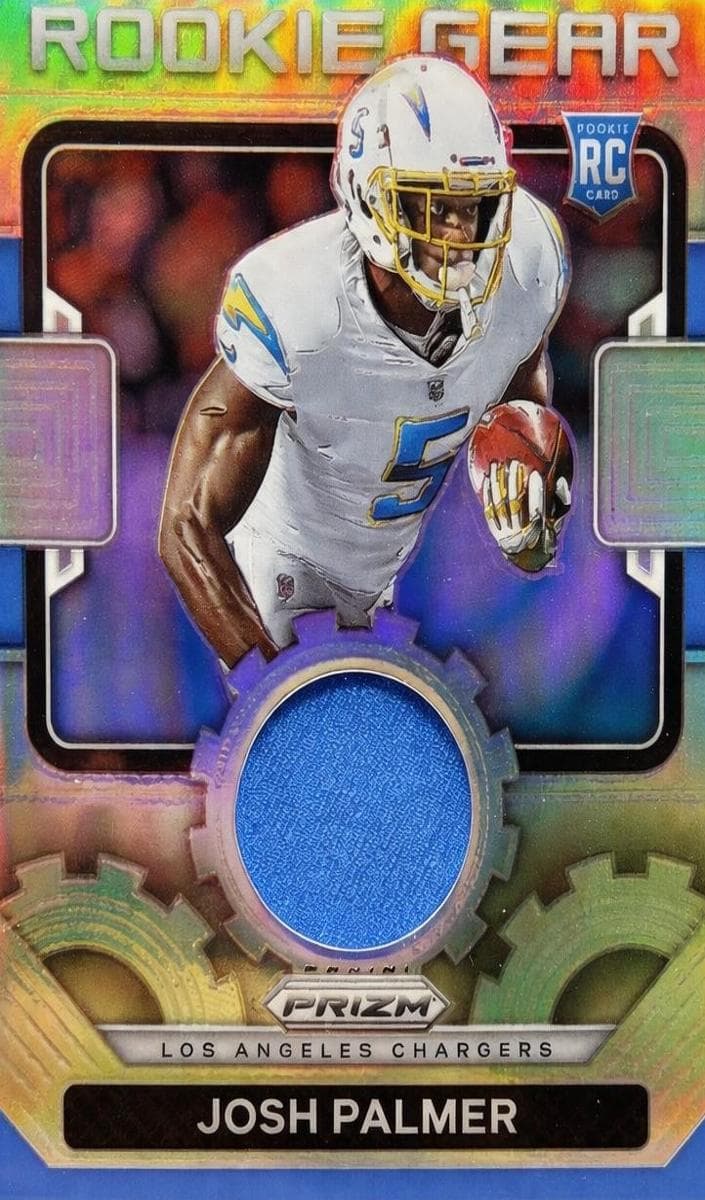 Josh Palmer 2021 panini Prizm Rookie Gear