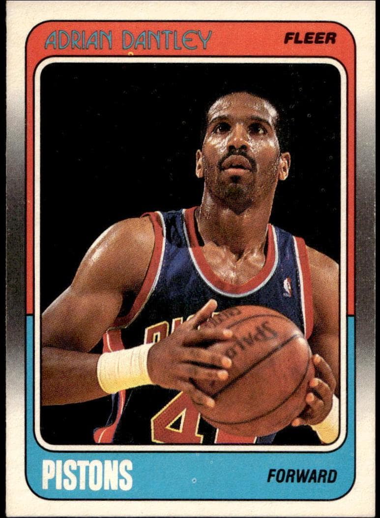 Adrian Dantley trading card