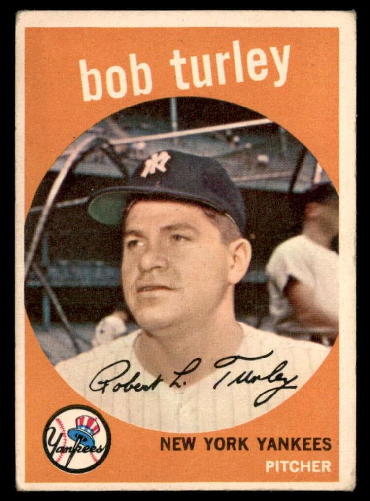 Bob Turley 1959 topps Topps