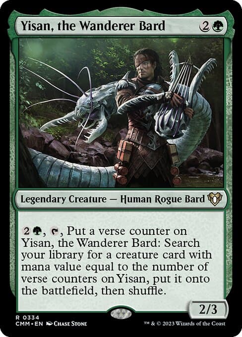 Yisan, the Wanderer Bard #334