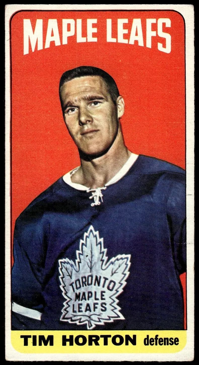 Tim Horton 1964 topps