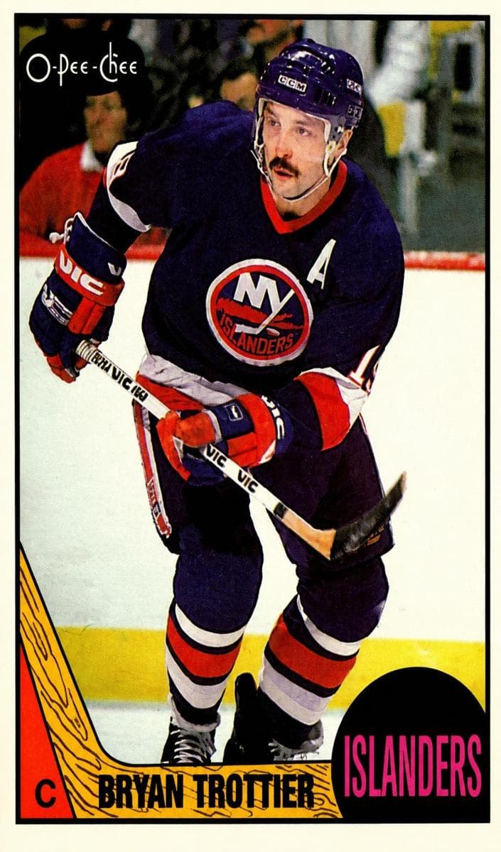 Bryan Trottier 1987 topps O-Pee-Chee