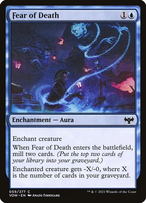Fear of Death 2022 Magic: The Gathering Innistrad: Double Feature