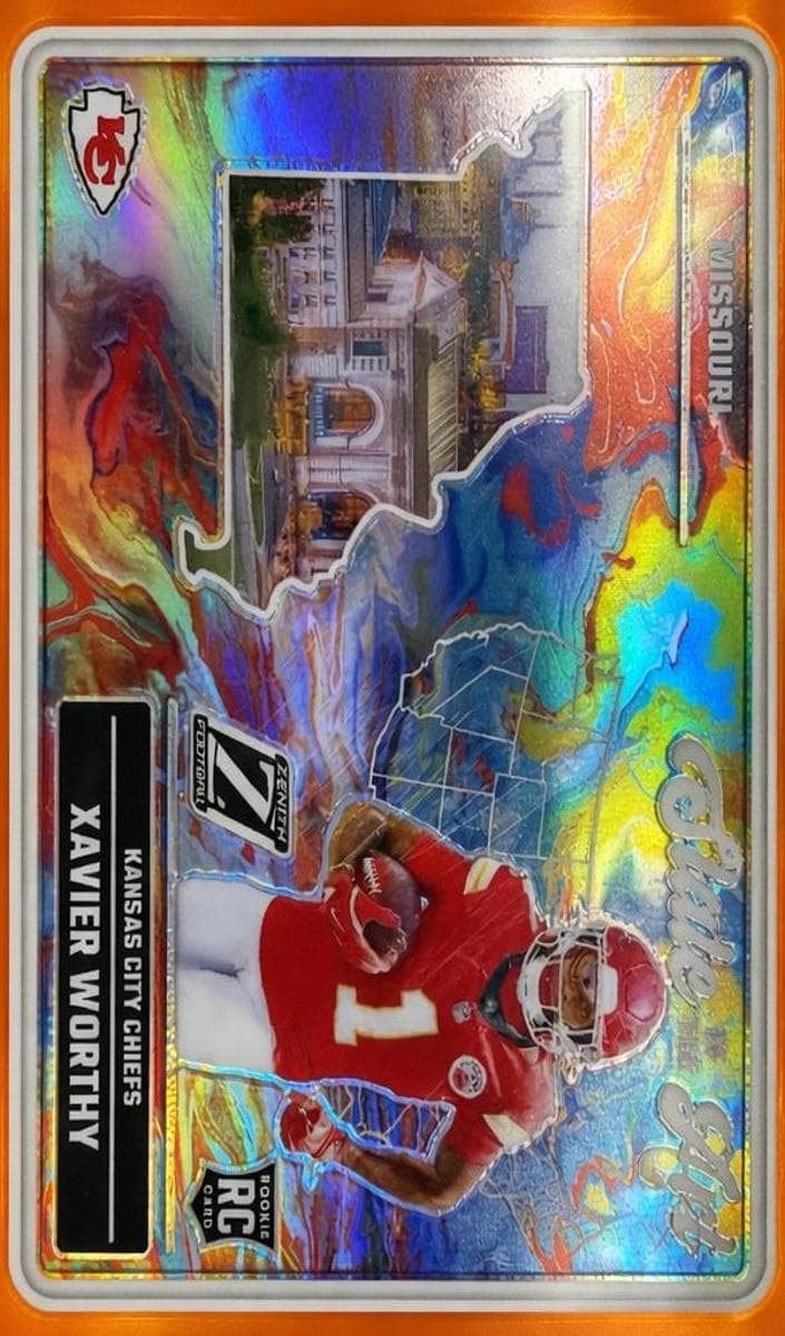 Xavier Worthy 2024 panini Panini Zenith