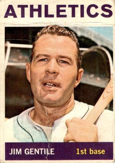 Jim Gentile 1964 topps Topps