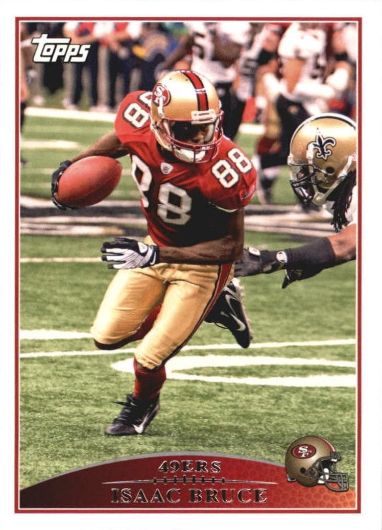 Isaac Bruce 2009 topps