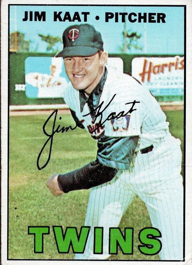 Jim Kaat 1967 topps Topps