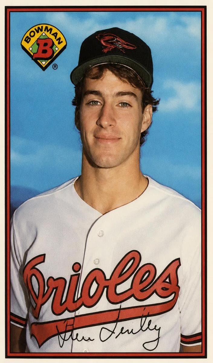 Steve Finley trading card